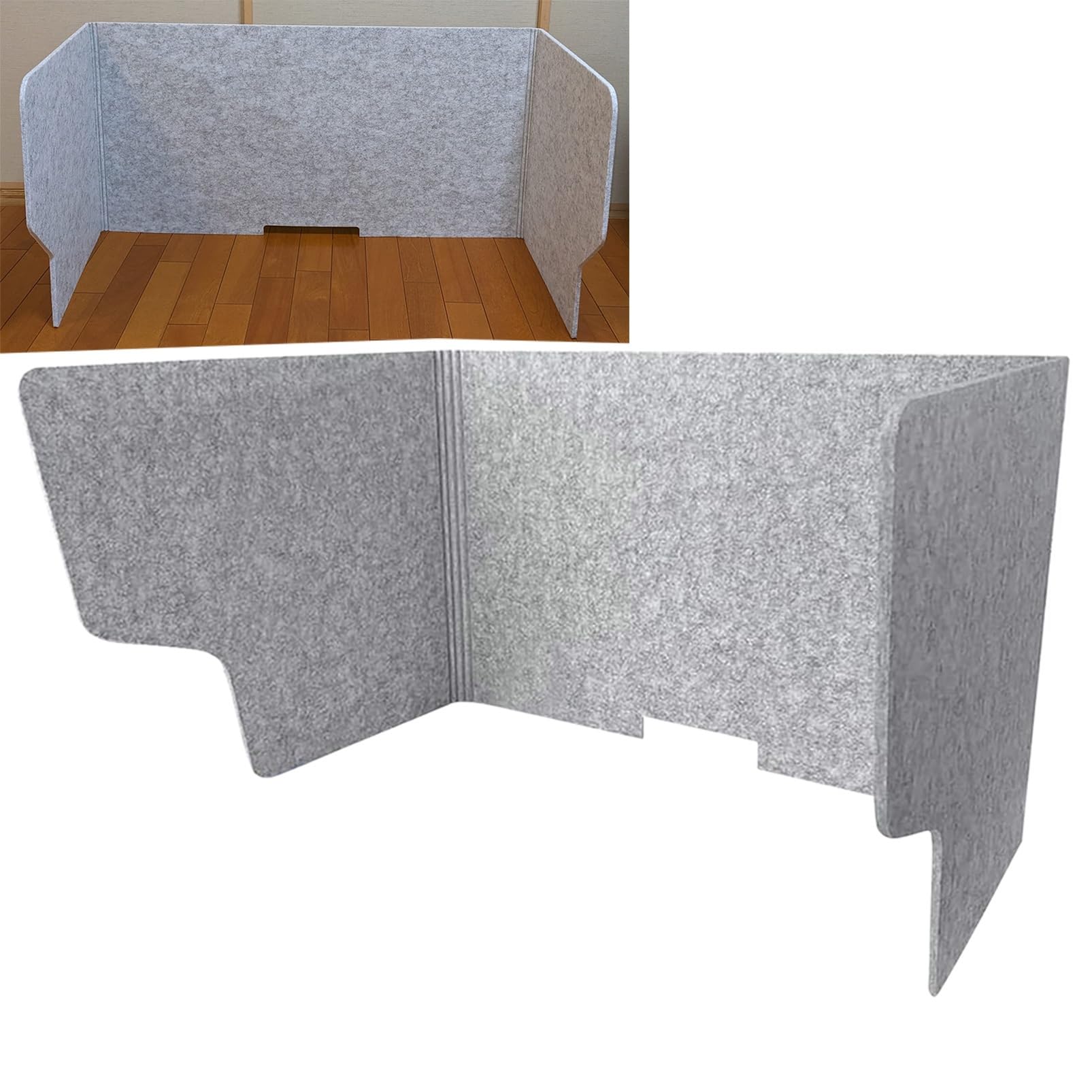 Cloison de bureau insonorisée pour open space | Panneau de confidentialité amovible