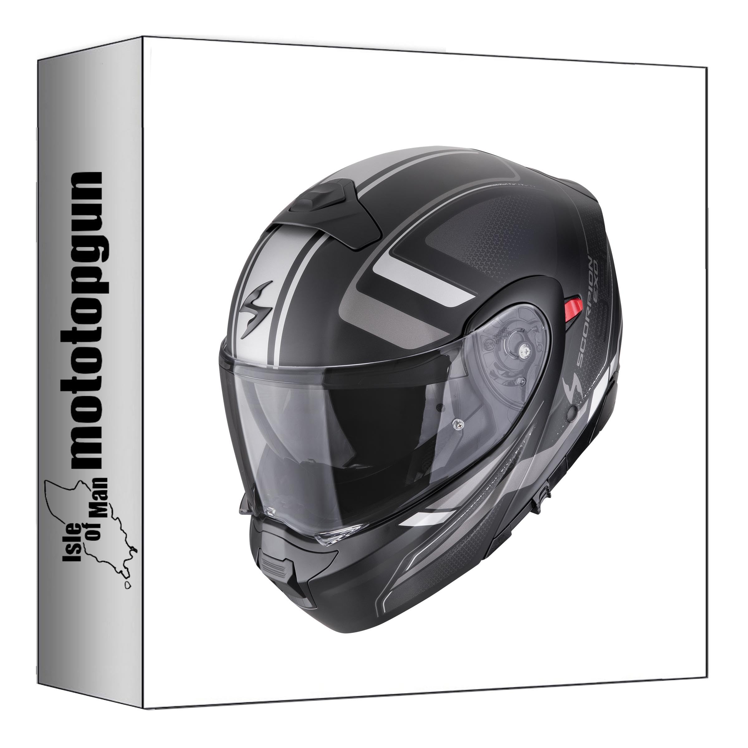 Casque Scorpion Exo-930 modulable taille M pour éviter la buée