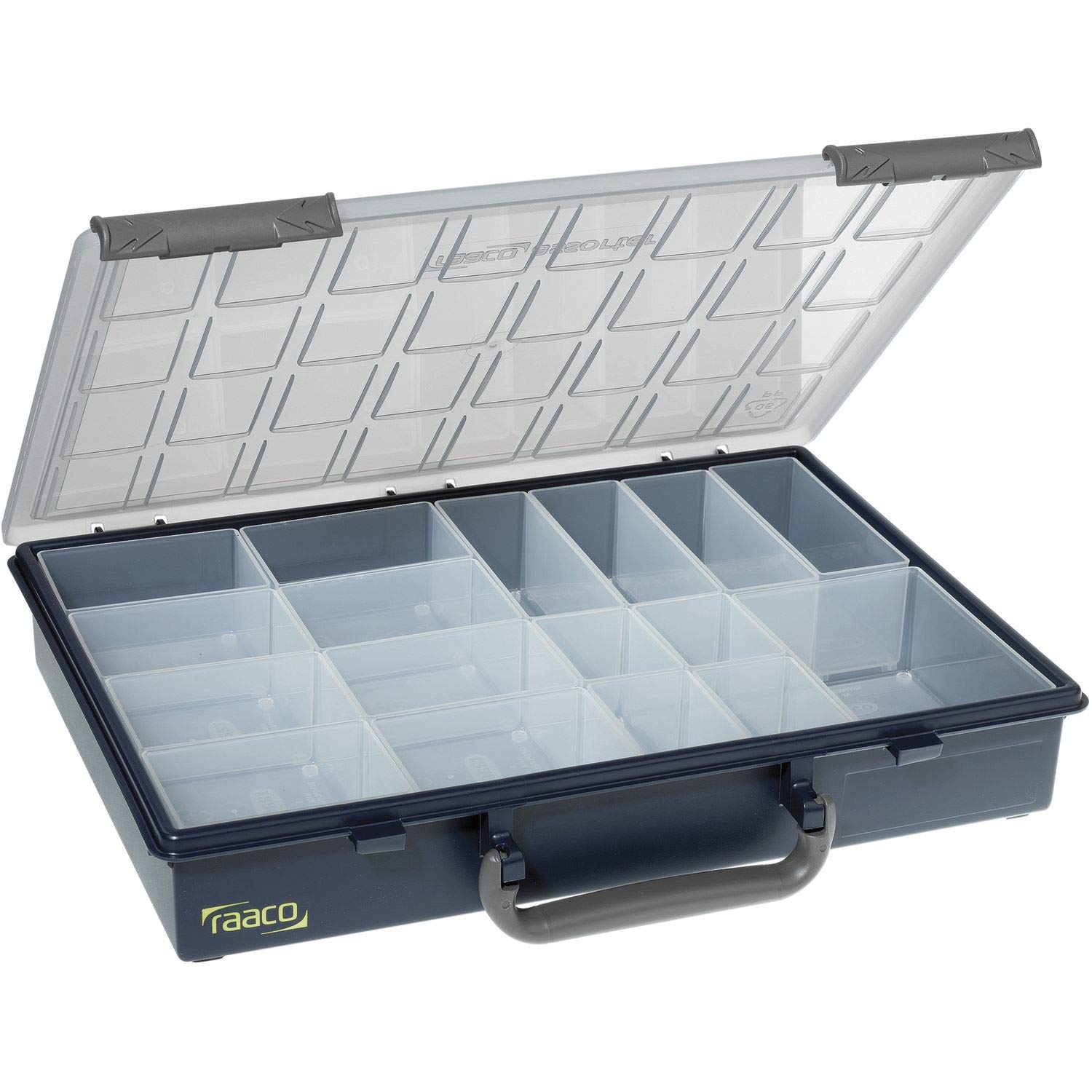 raaco, 136242, HandyBox, equipaggiato, 55 x 4, nero