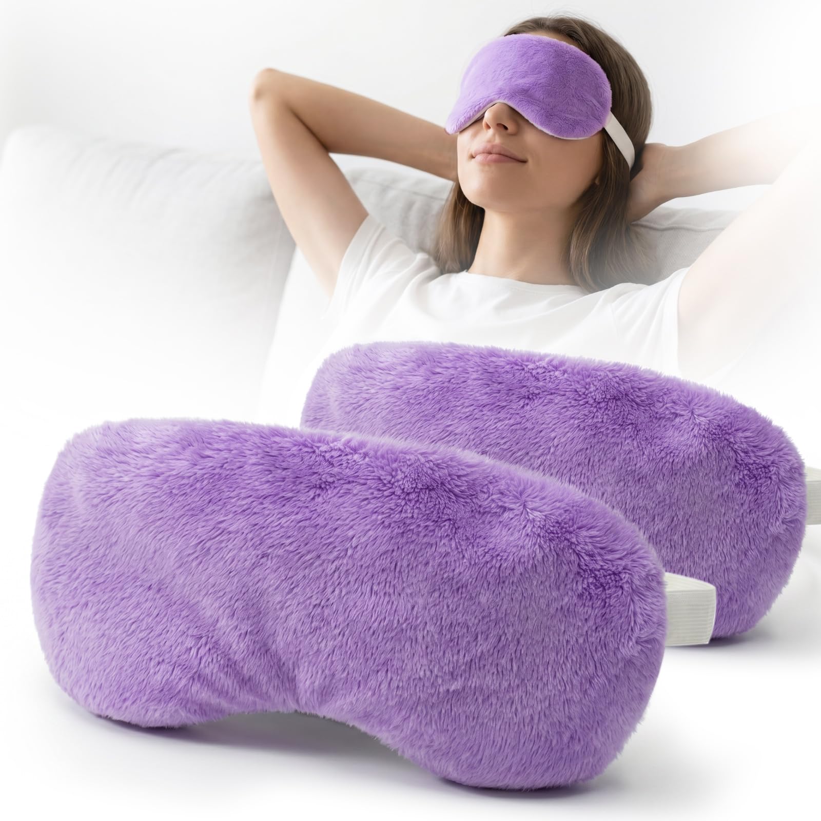 MORLIDEN Heated Eye Mask for Dry Eyes & Stye - Microwavable Warm Compress — Amazon image 15