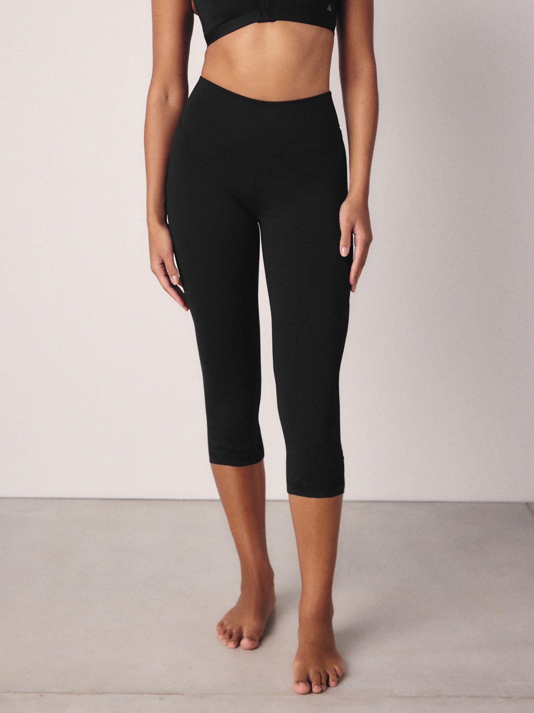 NEXT Mujeres Leggings Deportivos de Largo Medio de Efecto Moldeador y Reductor de Vientre de Talle Alto con diseño de Secado rápido Active