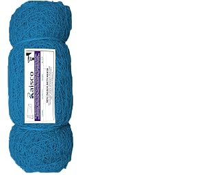 RAISCO RRNM702 Readymade with Roof Cricket Practice Box Net, Multi-Colour, 50x15x12 Feet