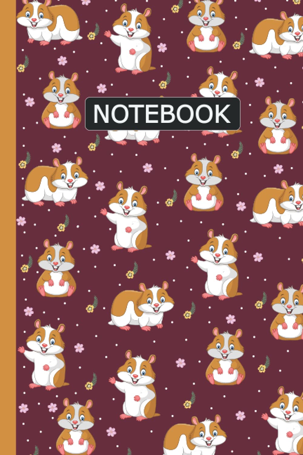 Hamster Notebook: Hamster Notebook Journal To Write Notes, Password, Notepad, To Do Lists - 6 x 9 Inches - 100 Pages