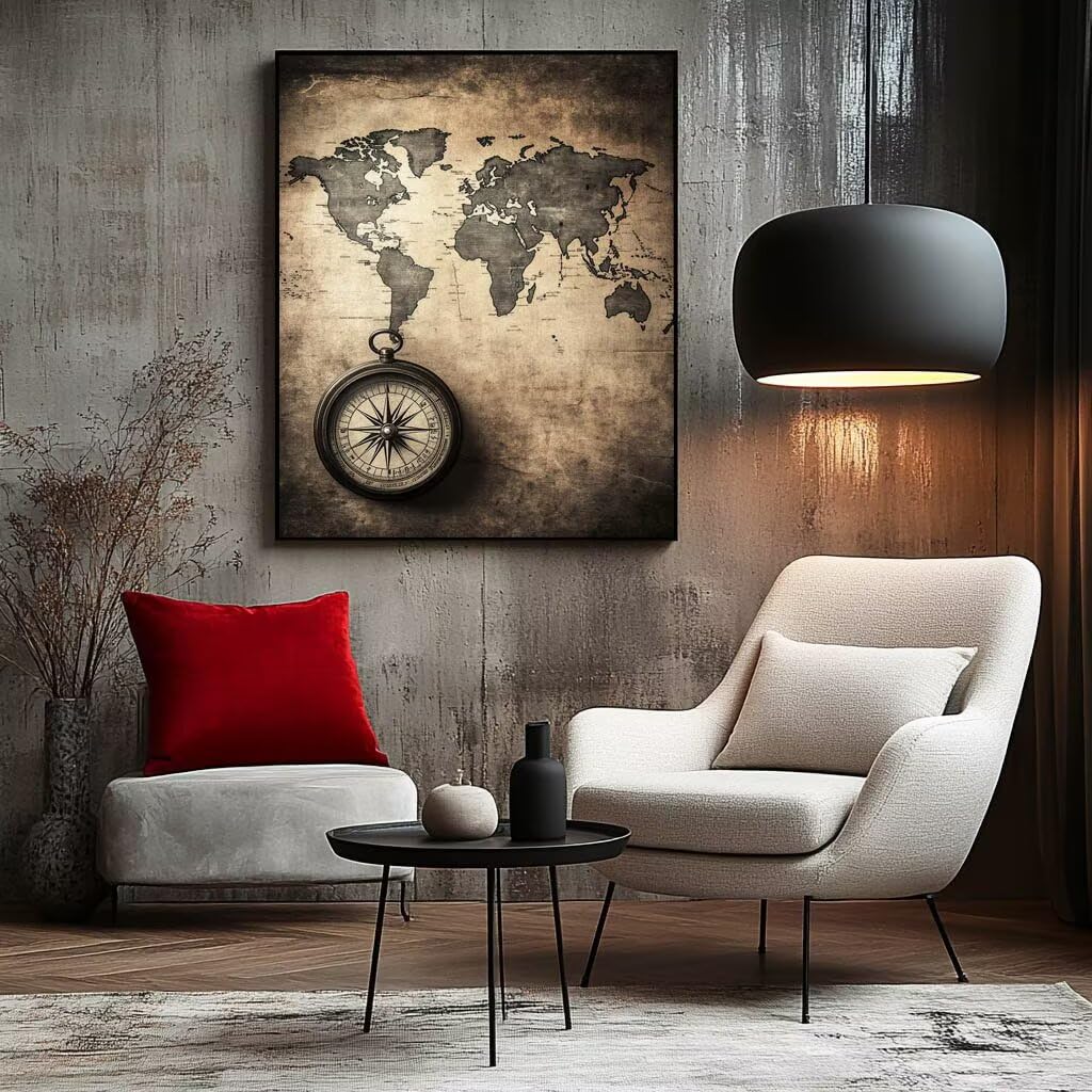 Maluj według numerów dla dorosłych mapa maluj według numerów dzieci mapa świata nowoczesne obrazy salon kreatywne hobby dorośli maluj według liczb 135 x 100 cm obraz na płótnie, prezent dla kobiet LSJ