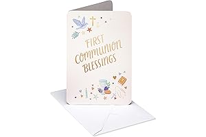 American Greetings First Communion Card (Blessing of the Lord)