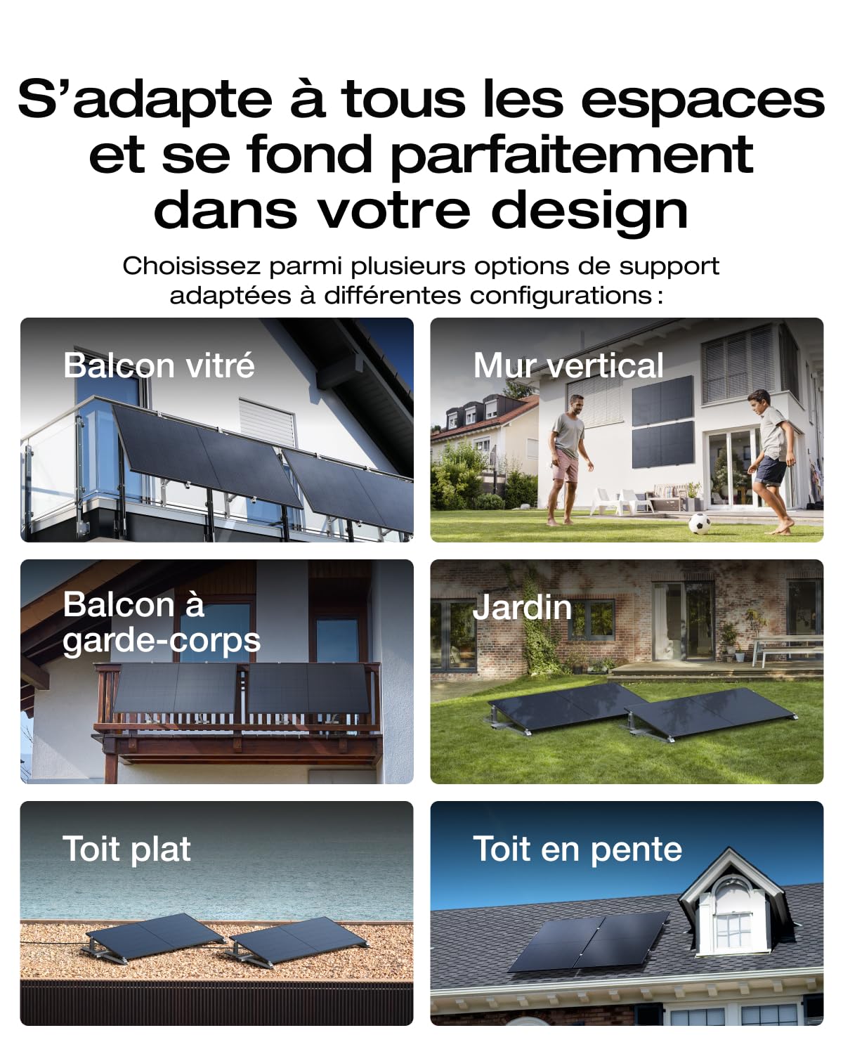 Kit Solaire EcoFlow Stream 800W avec Panneaux solaires 400 W*2 | Pour balcons, Jardins, toits, Seuls Quelques Petits défauts dans l'emballage, Le Produit n'a Pas été utilisé(Reconditionné)