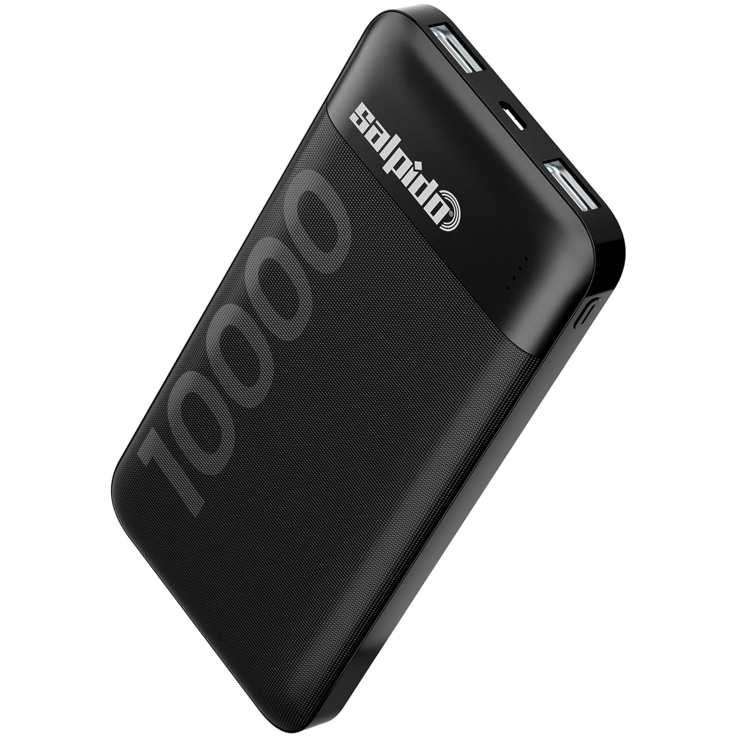 10000mAh Power Bank with Dual USB Output, Portable Slim Design, Lithium-Ion Polymer Battery, Smart Chip Safety and LED Indicator, Compatible with iPhone, Samsung &All Smartphones(PN-951,Black)-image-23