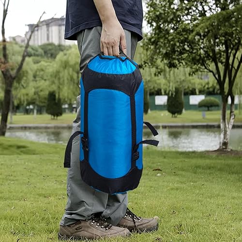 Miniatura 6 de Saco de compresión de 5L8L18L25L35L, saco de dormir ligero, almacenamiento de compresión, más 40% de almacenamiento para camping, senderismo, viajes