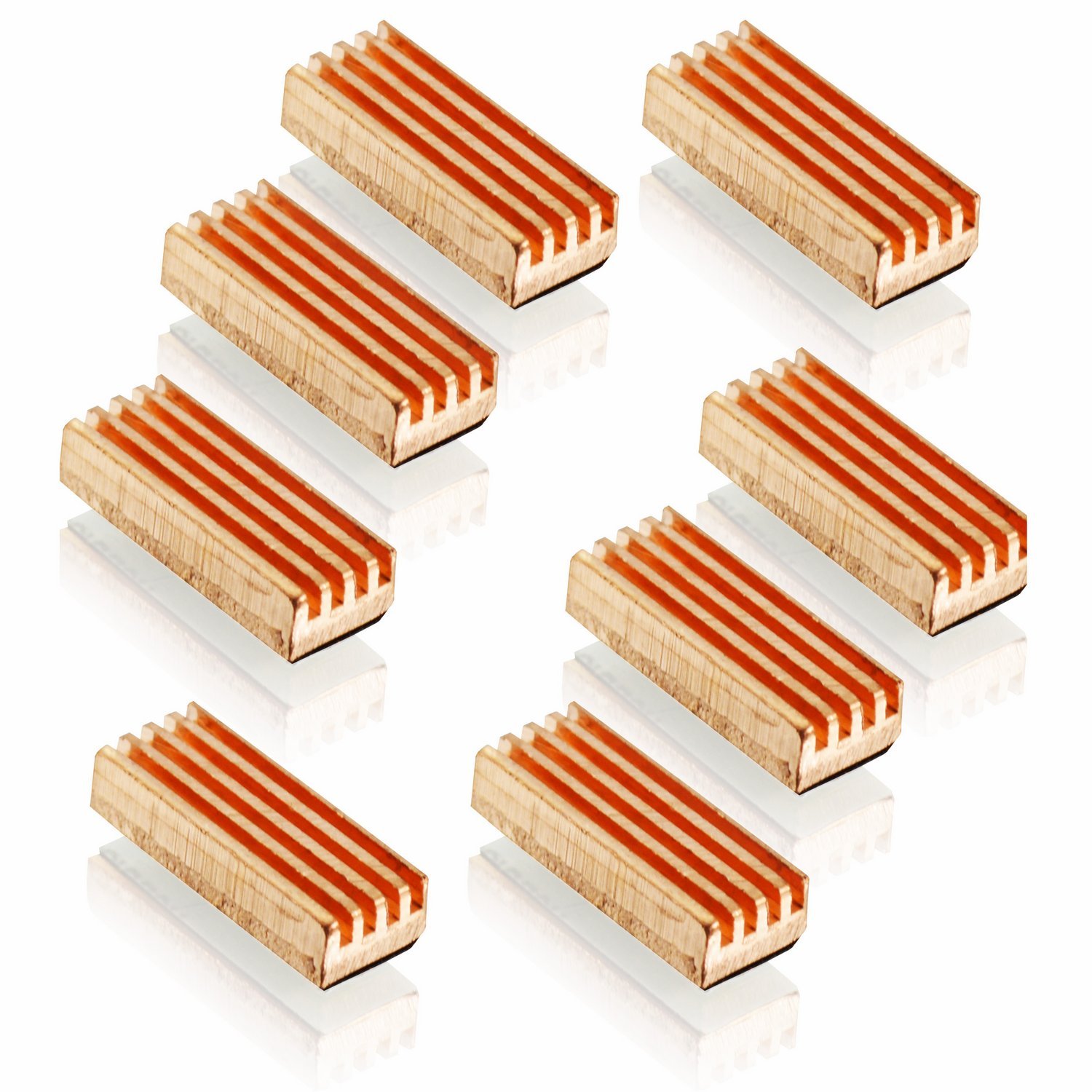 Buy AABCOOLING RAM Heatsink 4 a set of 8 Copper Heatsinks for RAM and
