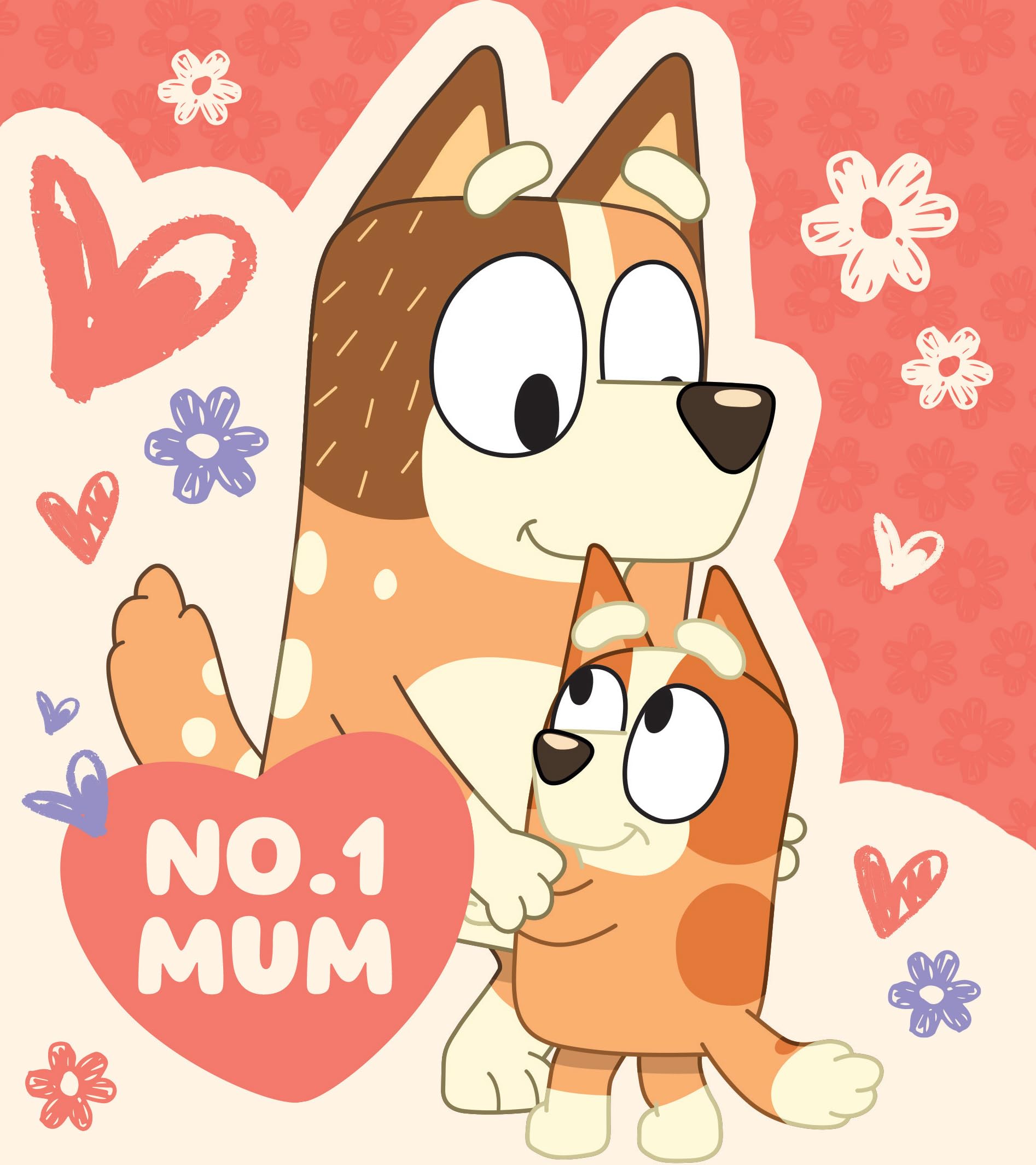 BLUEY Mother's Day Card No.1 Mum Bluey mothers day card