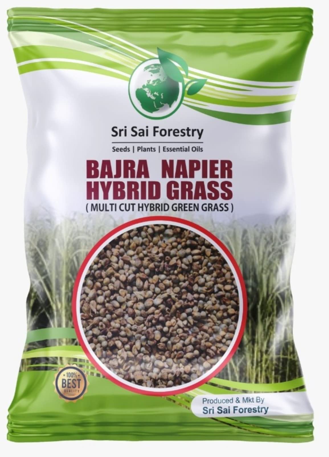 SRI SAI FORESTRY - Bajra Napier Hybrid Grass Seeds | Multi Cut Grass Seed - 100 Gram (B0B5Y6PZ9P) Amazon Price History, Amazon Price Tracker