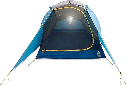 Miniatura 3 de Sierra Designs Linterna Clip 2 – Tienda de campaña ligera, para mochileros y campamentos, toldo grande estilo vestíbulo – Incluye bolsa de burrito