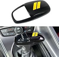 Vista 9 de Cubierta de cabeza de perilla de cambio de marcha para accesorios Dodge Charger 2015-2023 Challenger 2015-2024 Durango 2016-2026, inserción