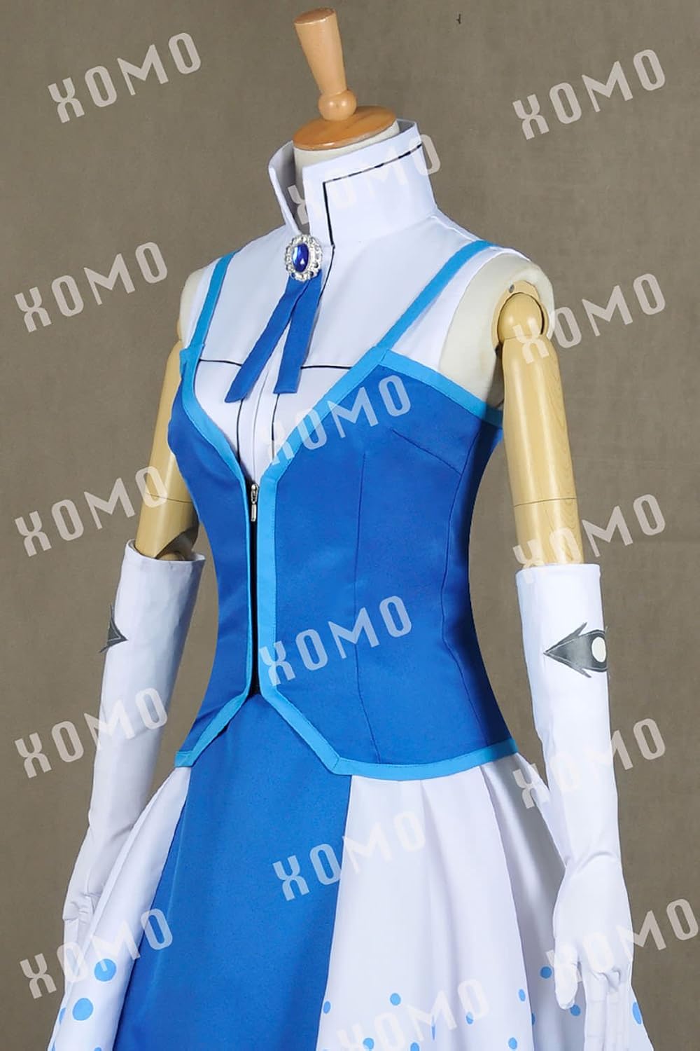 XOMO Juvia Lockser Cosplay Costume Uniform M Blue