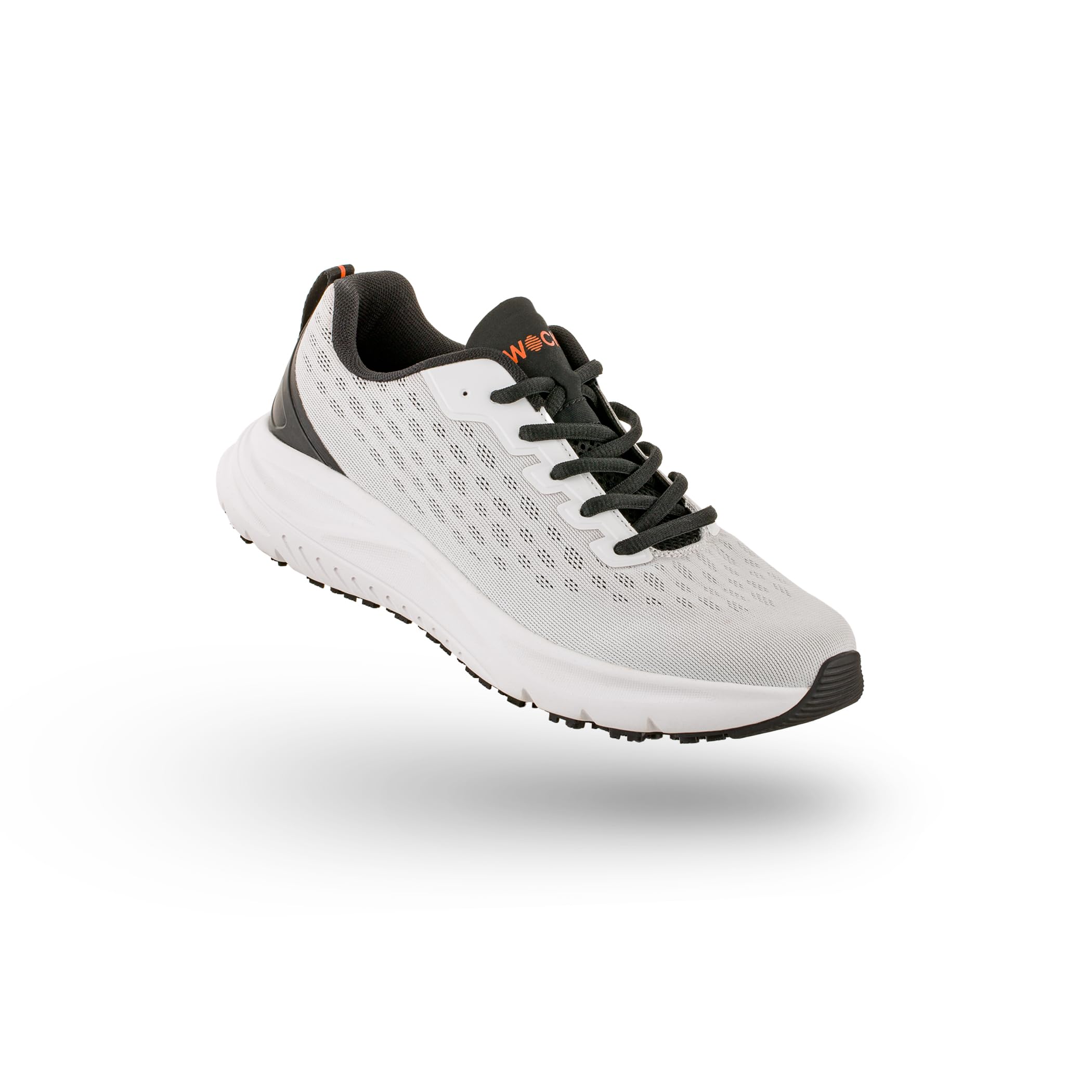 ACTIONPRO Work Trainers for Men and Women | Breathable, Washable, and Lightweight Work Sneakers, High Grip on Slippery and Challenging Surfaces White