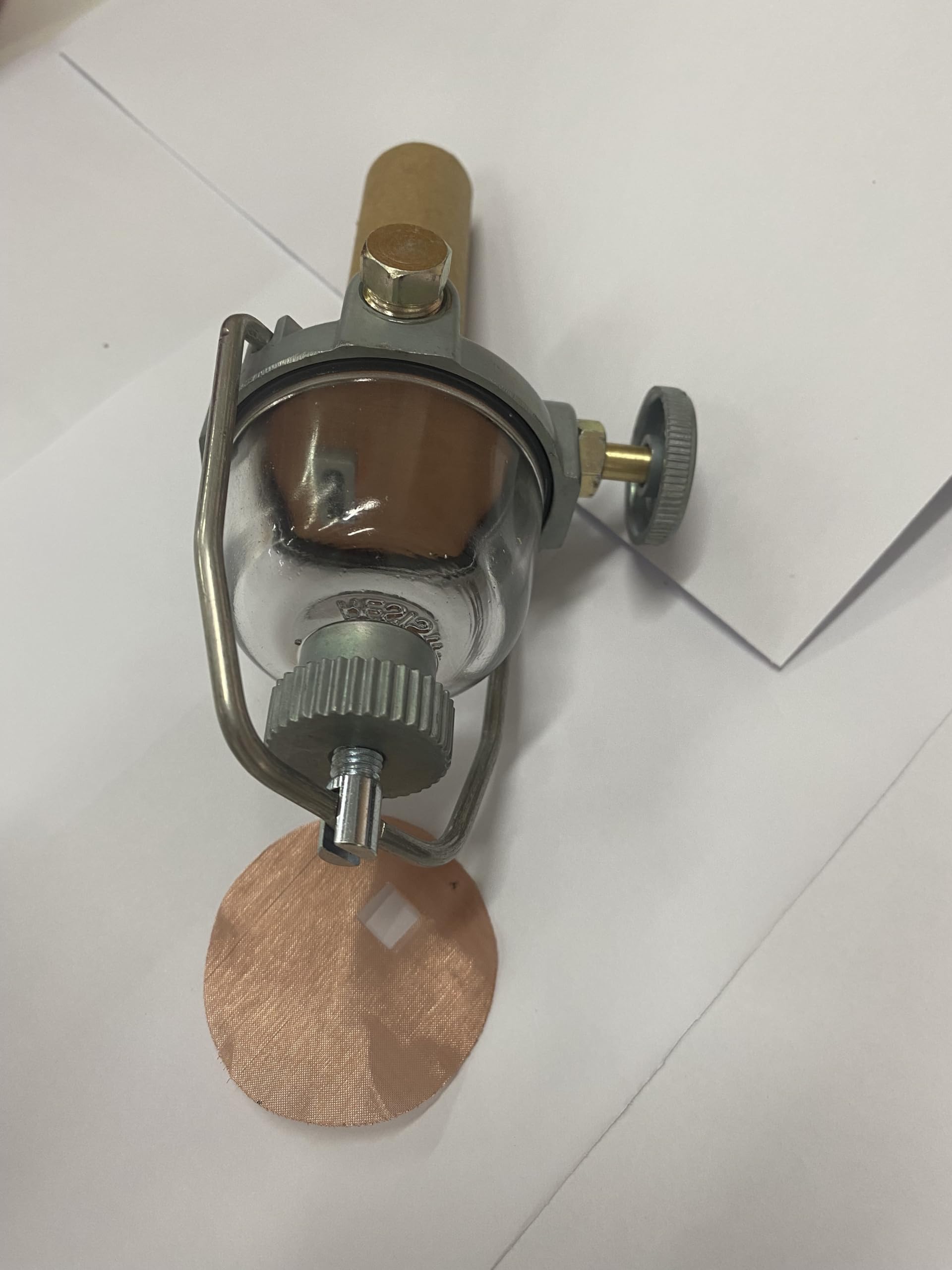 Réservoir à Sédiments De Carburant Pour Tracteur - Pièce 2N9155B / 17C152 - Hauteur 14,5 Cm - Compatible Ford 8N, 9N, NAA