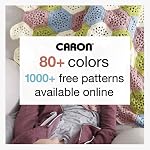 Caron Simply Soft Party Fuchsia Sparkle Yarn - 3 Pack of 85g/3oz - Acrylic - 4 Medium (Worsted) - 164 Yards - Knitting/Crochet