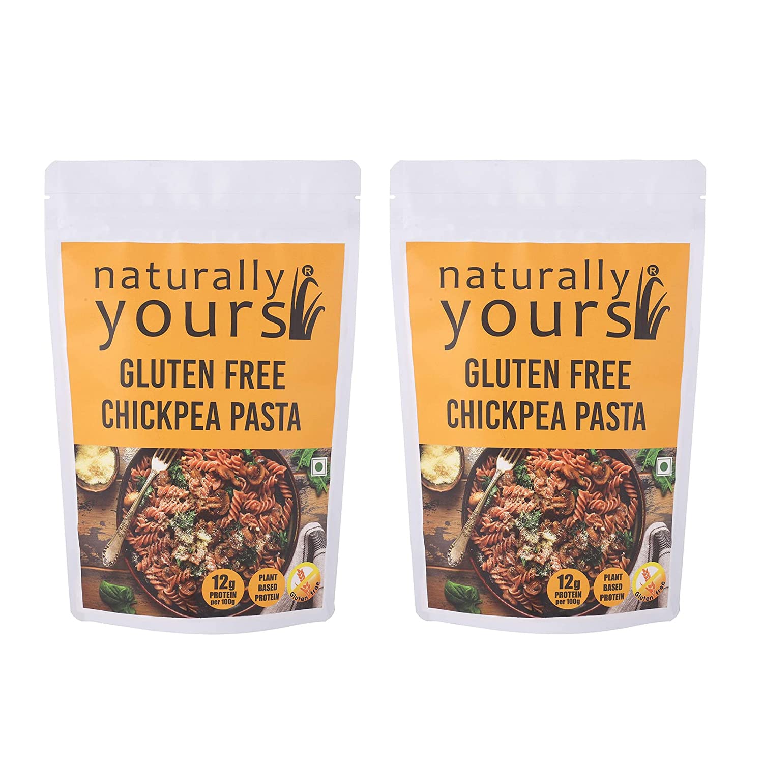 Naturally Yours, Chickpea Pasta, Gluten Free, No Maida, No Preservatives, Vegan, 200g Each/Net Weight 400g (Pack of 2) (B082W8NK52) Amazon Price History, Amazon Price Tracker