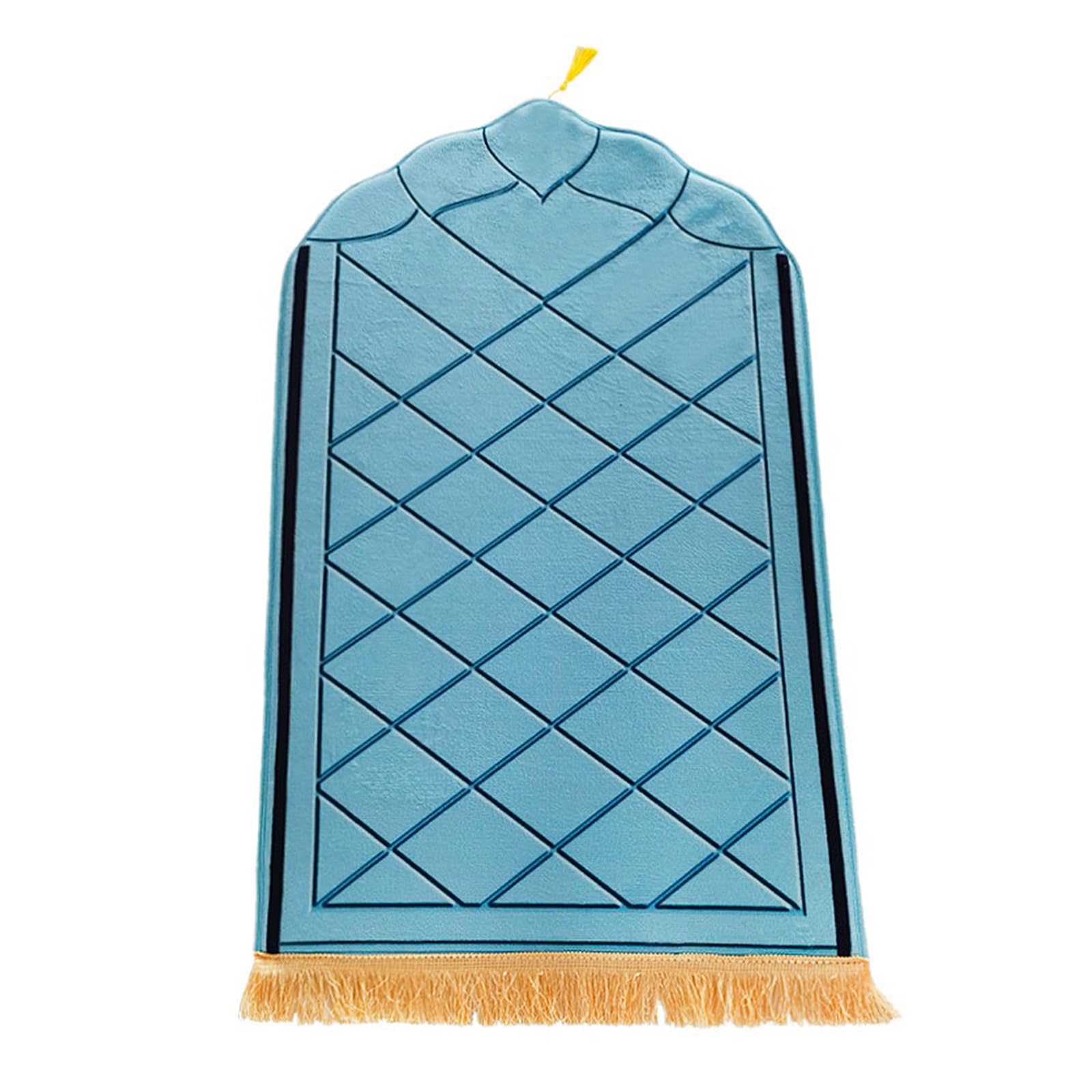 Tapis de prière de voyage pliable et antidérapant pour mosquée