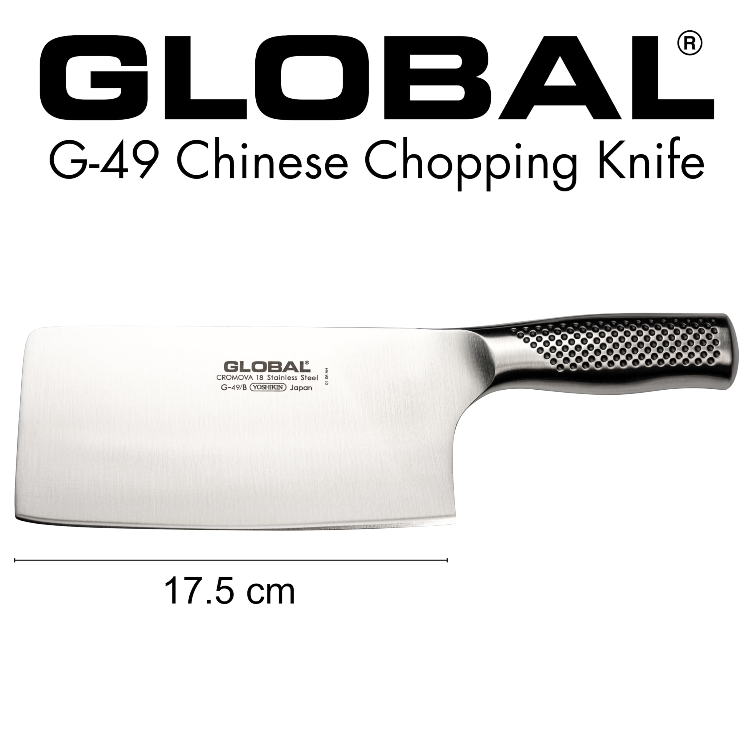 Amazon｜グローバルナイフGシリーズ2.2 MM Chinese Chopper g49