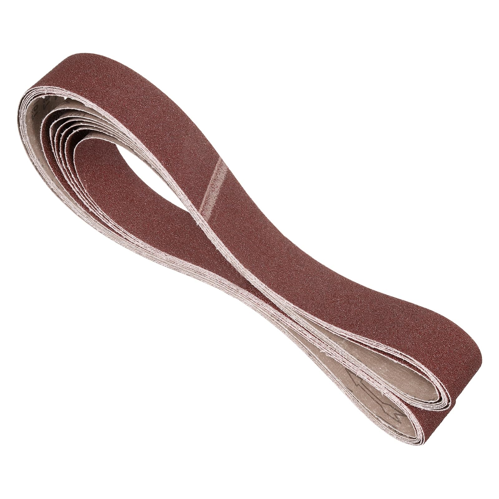 6 Pcs Sanding Belts 2 x 72 Inch 40 Grit Aluminum Oxide