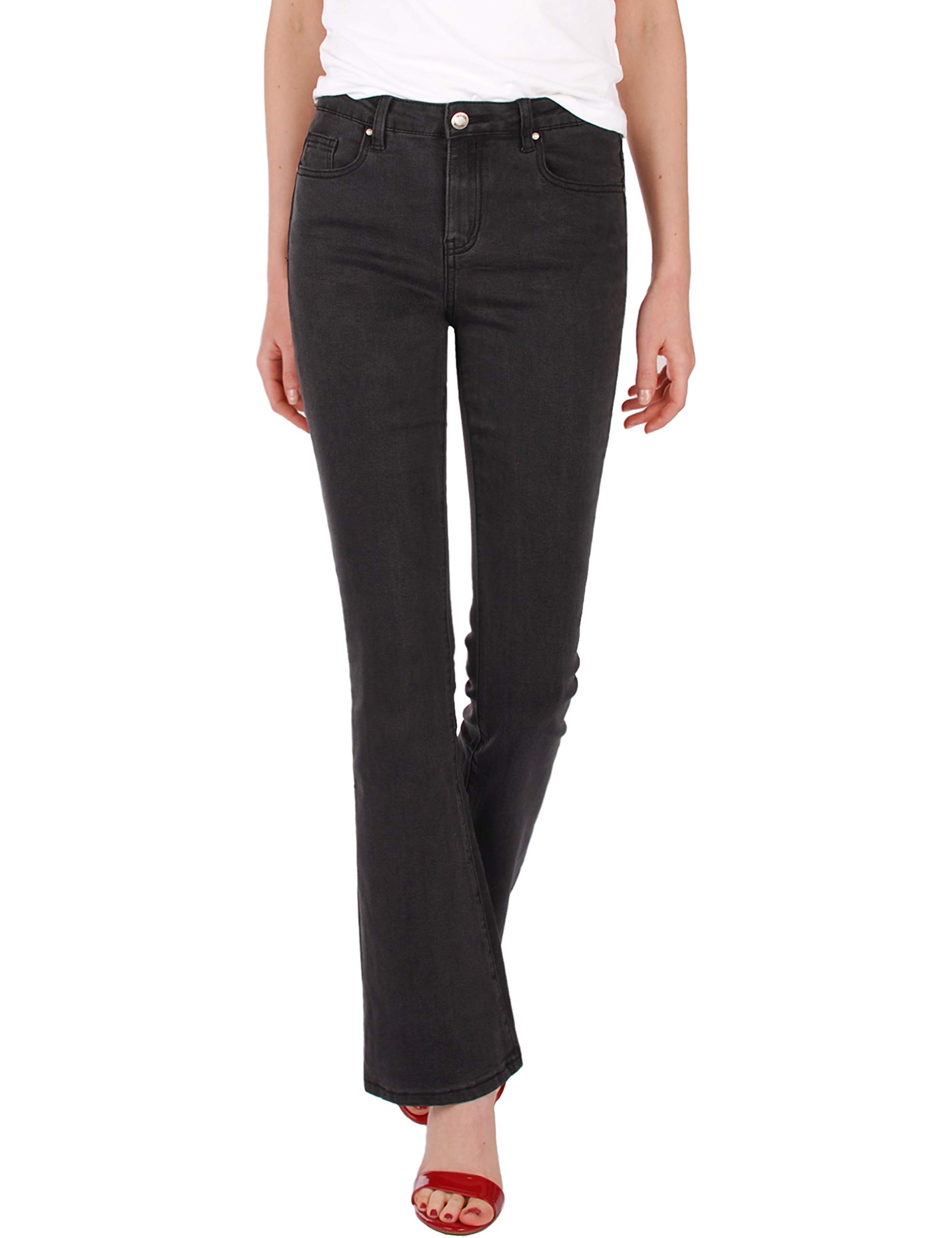 Retro flared en bootcut jeans voor dames | BeOne Fashion