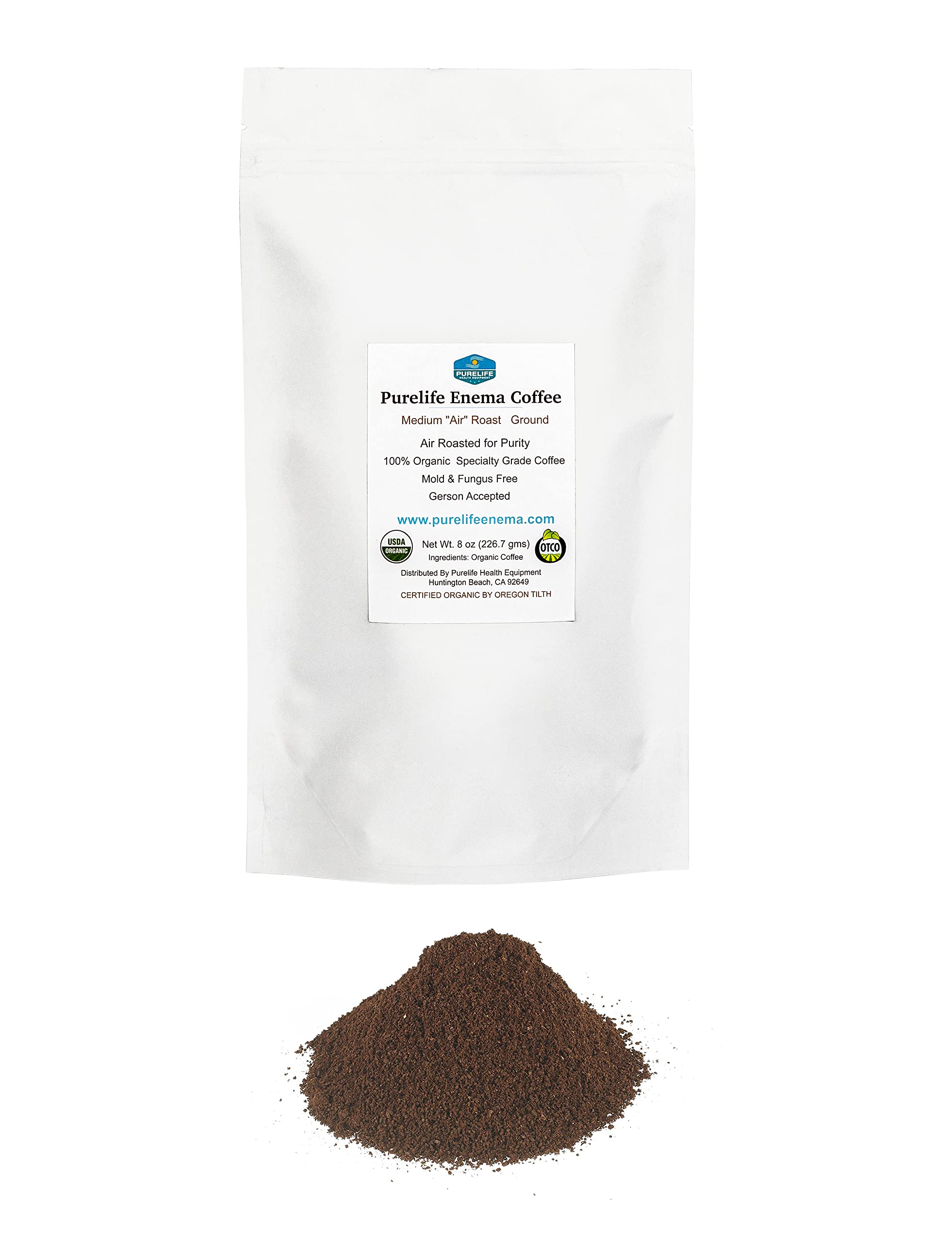 Buy PureLife Enema Coffee 1 Lb Gerson Specific Ground Mold