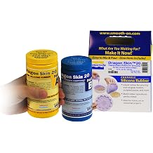 Dragon Skin 20 Mold Making Silicone Rubber - Trial Unit by Smooth