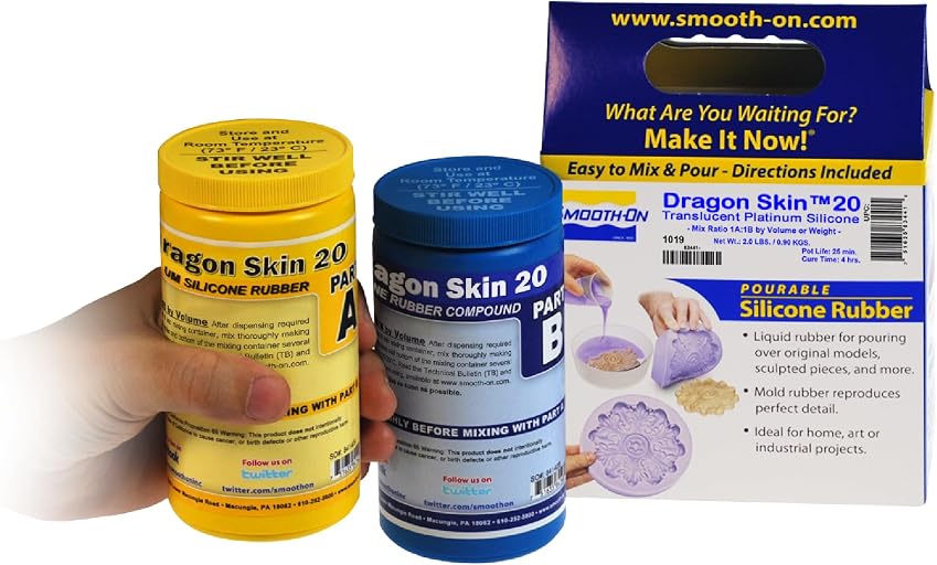 Smooth-On Dragon Skin 20 Mold Making Silicone Rubber - Trial Unit