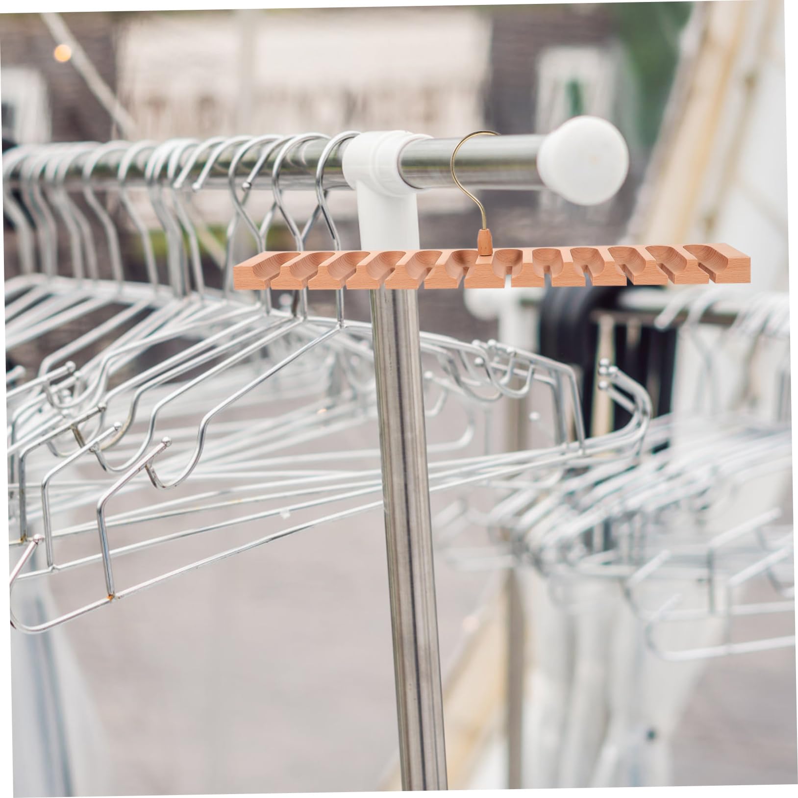 Cabilock 4stücke Belt Hanger Für Kleiderschrank Drehbarer Gürtel-Organizer Mit Fächern Praktischer Aufbewahrungslösung Für Schals Krawatten Und Gürtel Für Zuhause Und Hotel