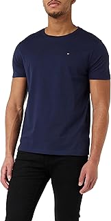 Tommy Hilfiger Herren Cn Ss Tee Logo S/S T-Shirts