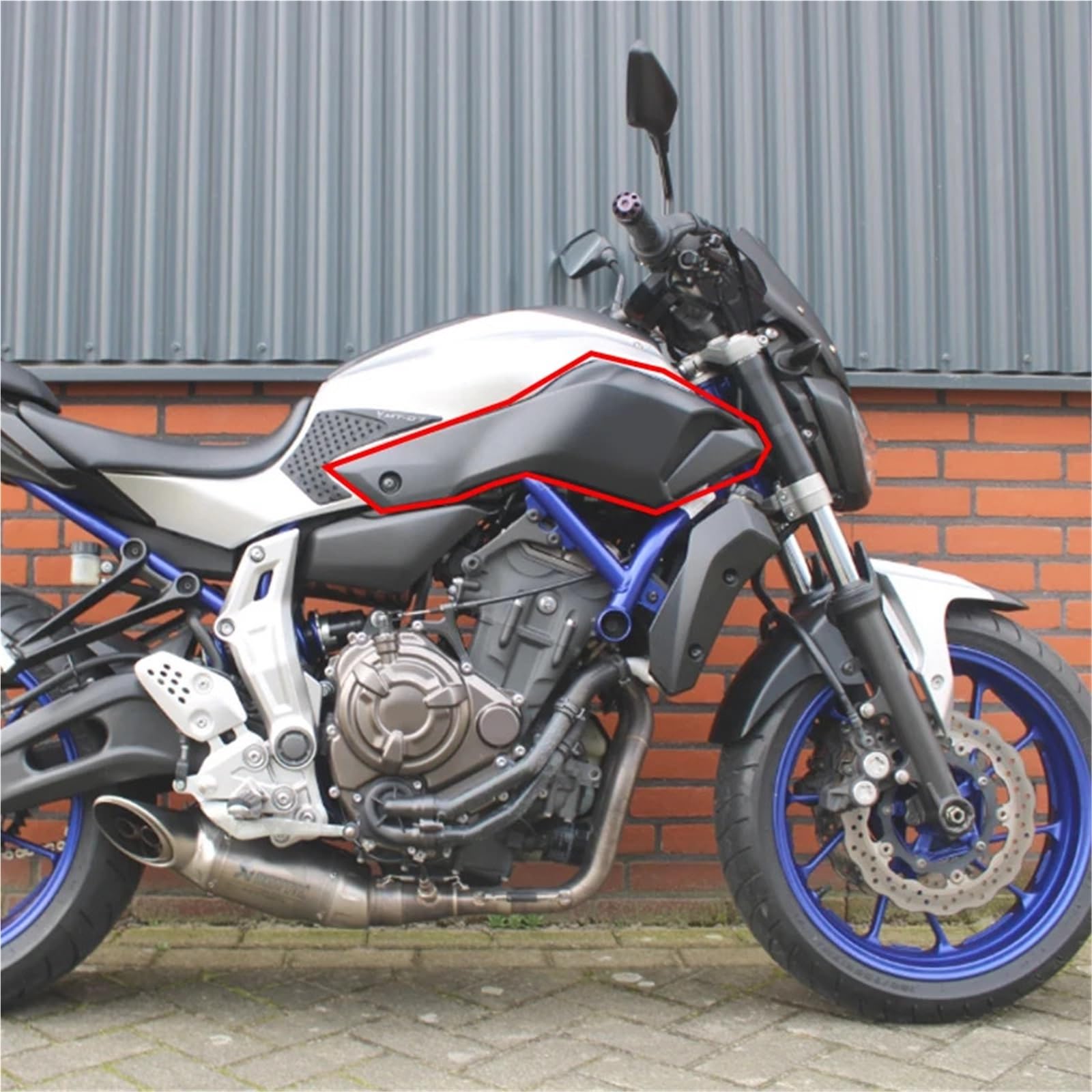 Osłona ochronna chłodnicy Do MT07 FZ-07 2012 2013 2014 2015 2016 2017