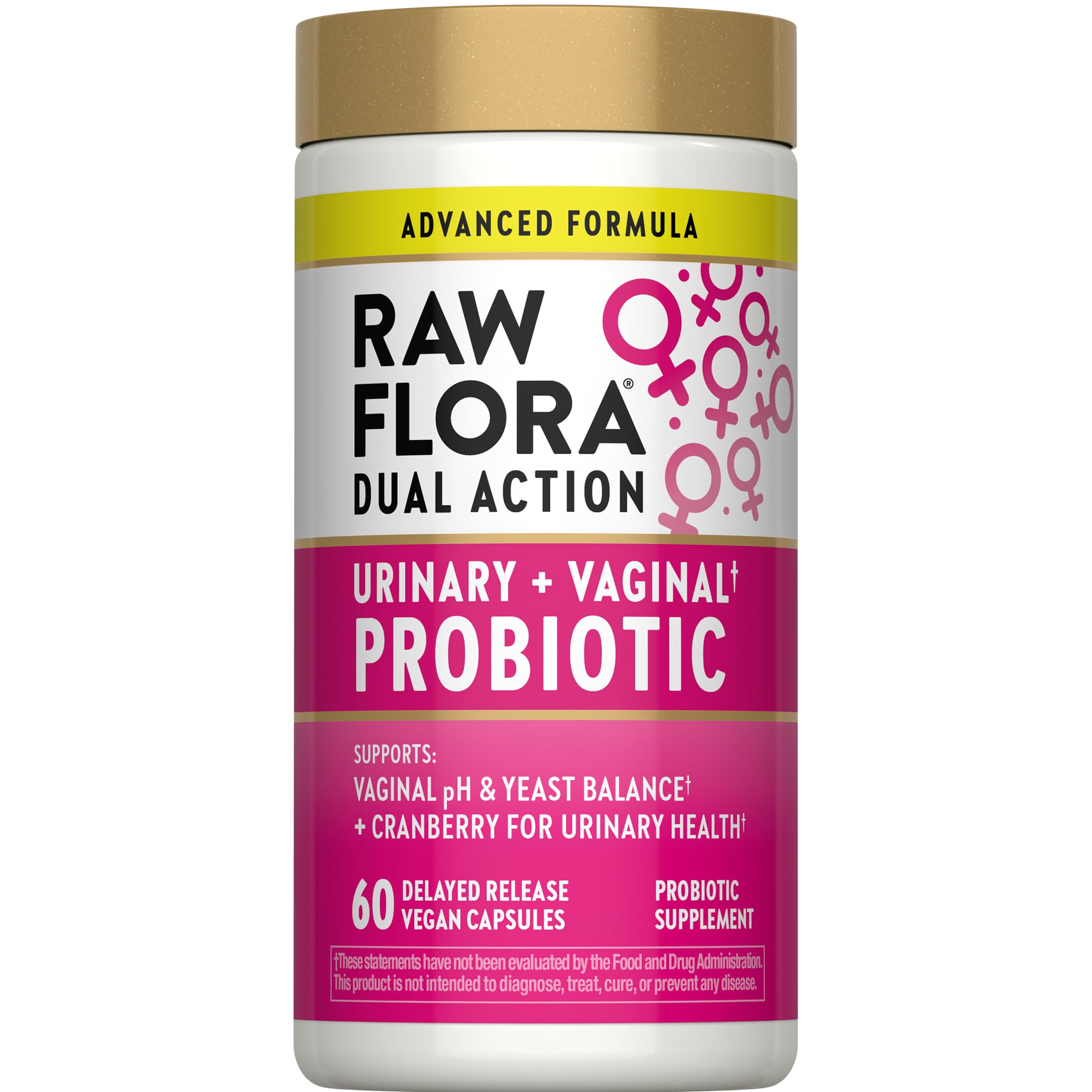 Raw Flora Probiotics for Women | Urinary and Vaginal Probiotic