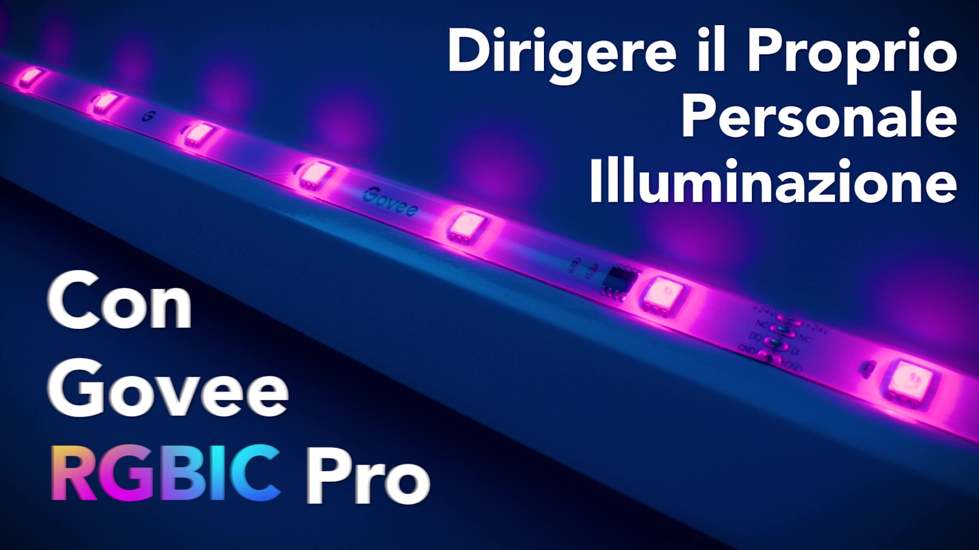 Striscia LED Govee RGBIC 5 Metri – Luci Intelligenti Con App, Alexa, Sync Musica E Colori Segmentati Per Camera E Decorazione