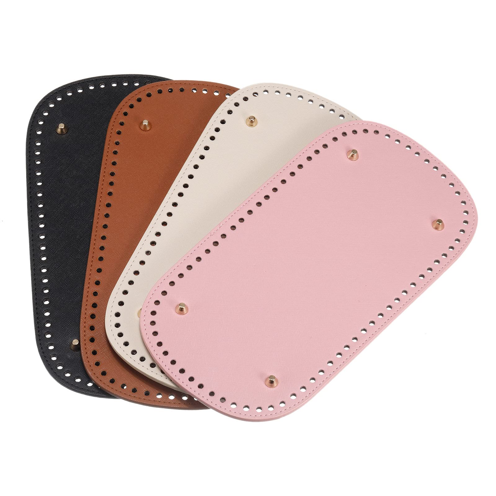 Sac en cuir avec trou aux finitions soignées pour maroquinerie artisanale