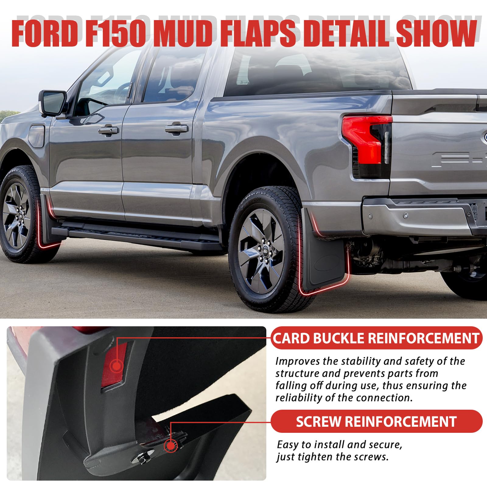 Amazon.com: Utiiy Wheel Well Liner with Mud Flaps Fit for 2021 