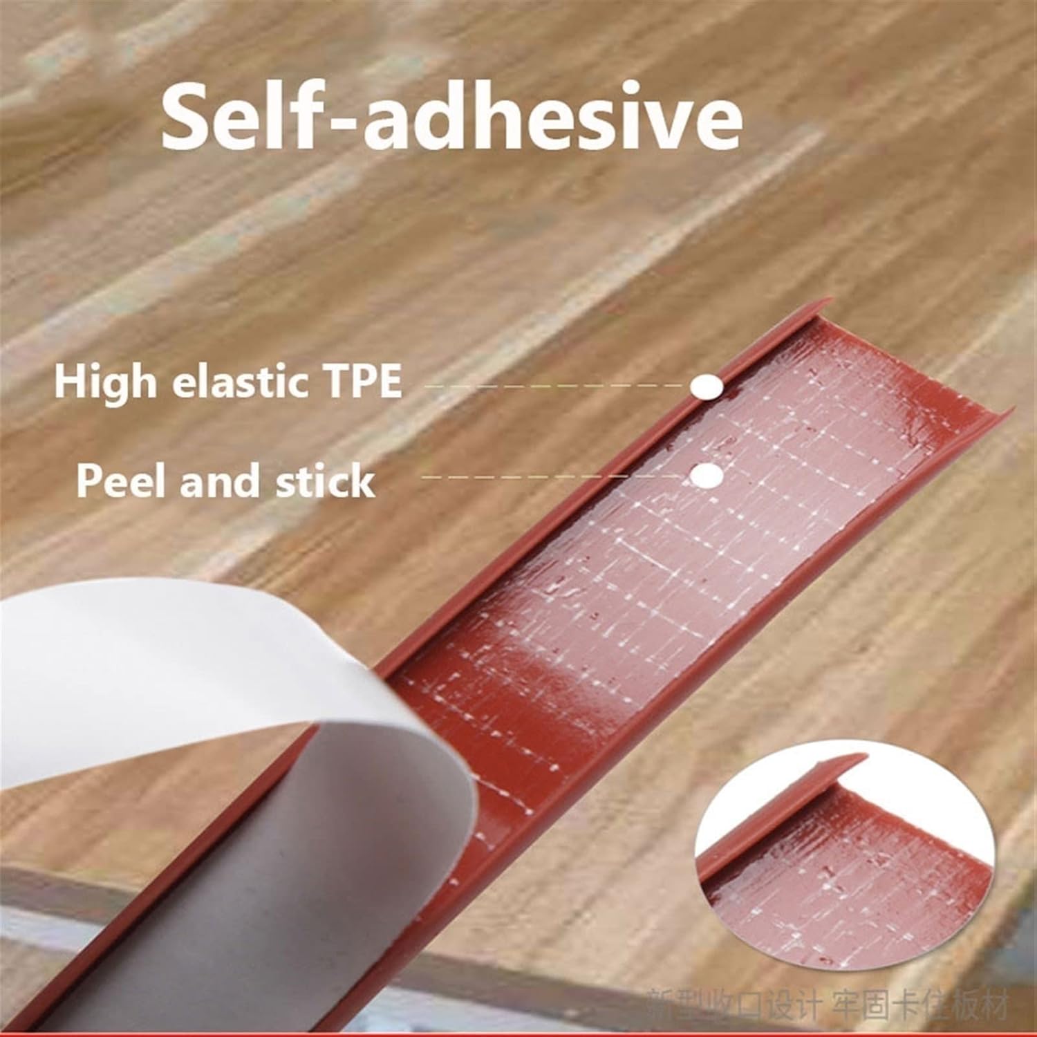 16.4ft Flexible Edge Protector Trim Self Adhesive Edge Guard U-Channel/C-Channel - Waterproof Edging for Cabinet Protection, Edge Trim Molding, Easy to Install(White,50 mm)