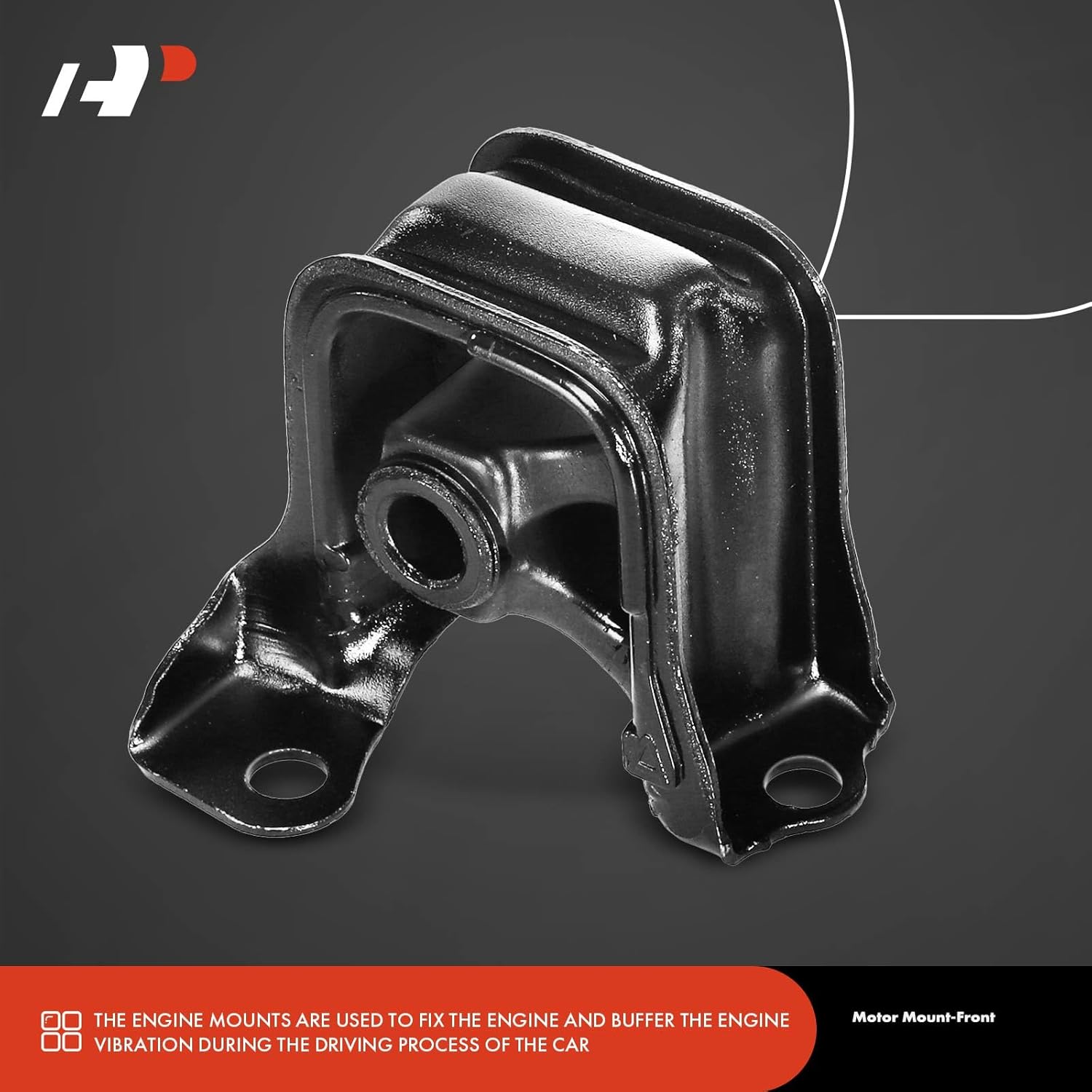 A-Premium 4PCS Engine Motor Mount and Transmission Mount Set Compatible with Honda Accord 1994-1997, Odyssey 1995-1998 & Isuzu Oasis 1996-1999, 2.2L 2.3L, Replace# 50840SV4980, 5862031360