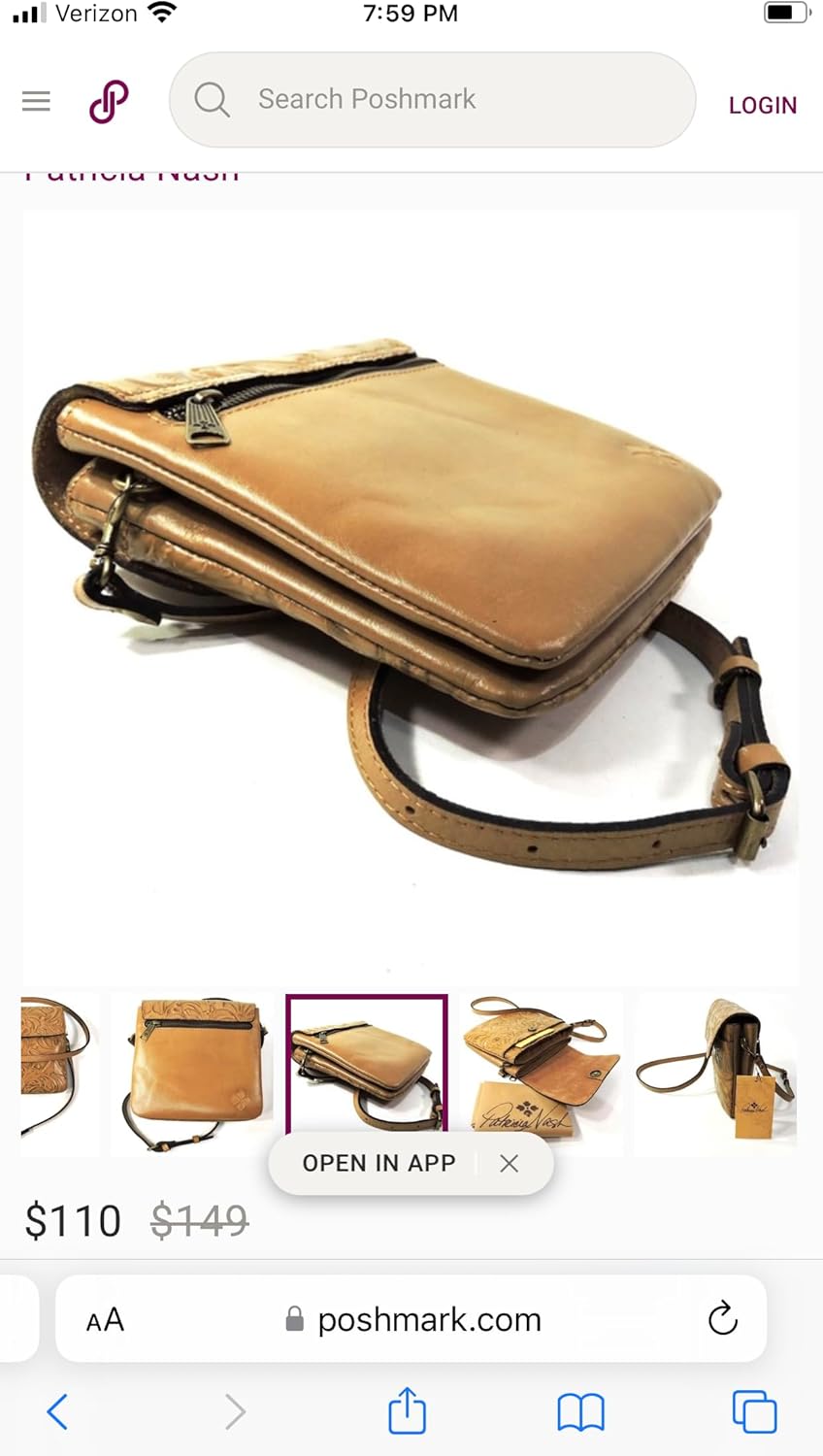 Patricia Nash Heritage Balluri Crossbody - Image 4