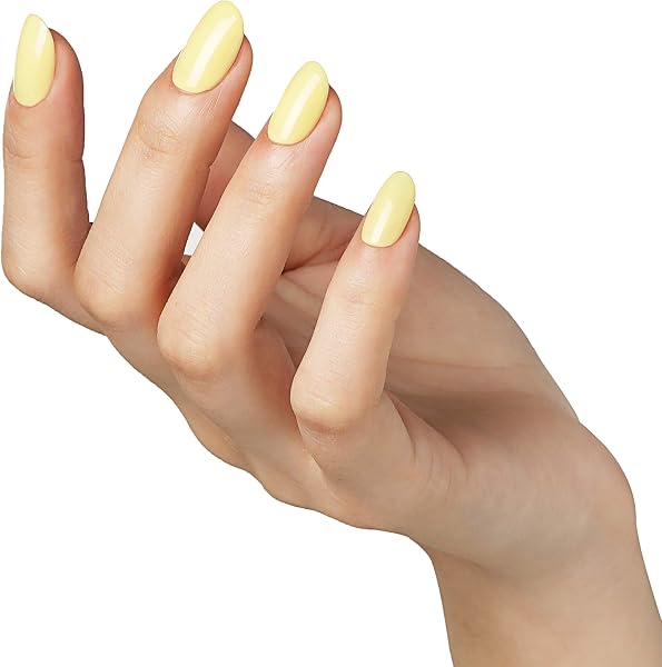 Bluesky Gel Nail Polish, Lemon Yellow CS12, Long Lasting, Chip Resistant, 10 ml (Requires Drying Under UV LED Lamp) - 3