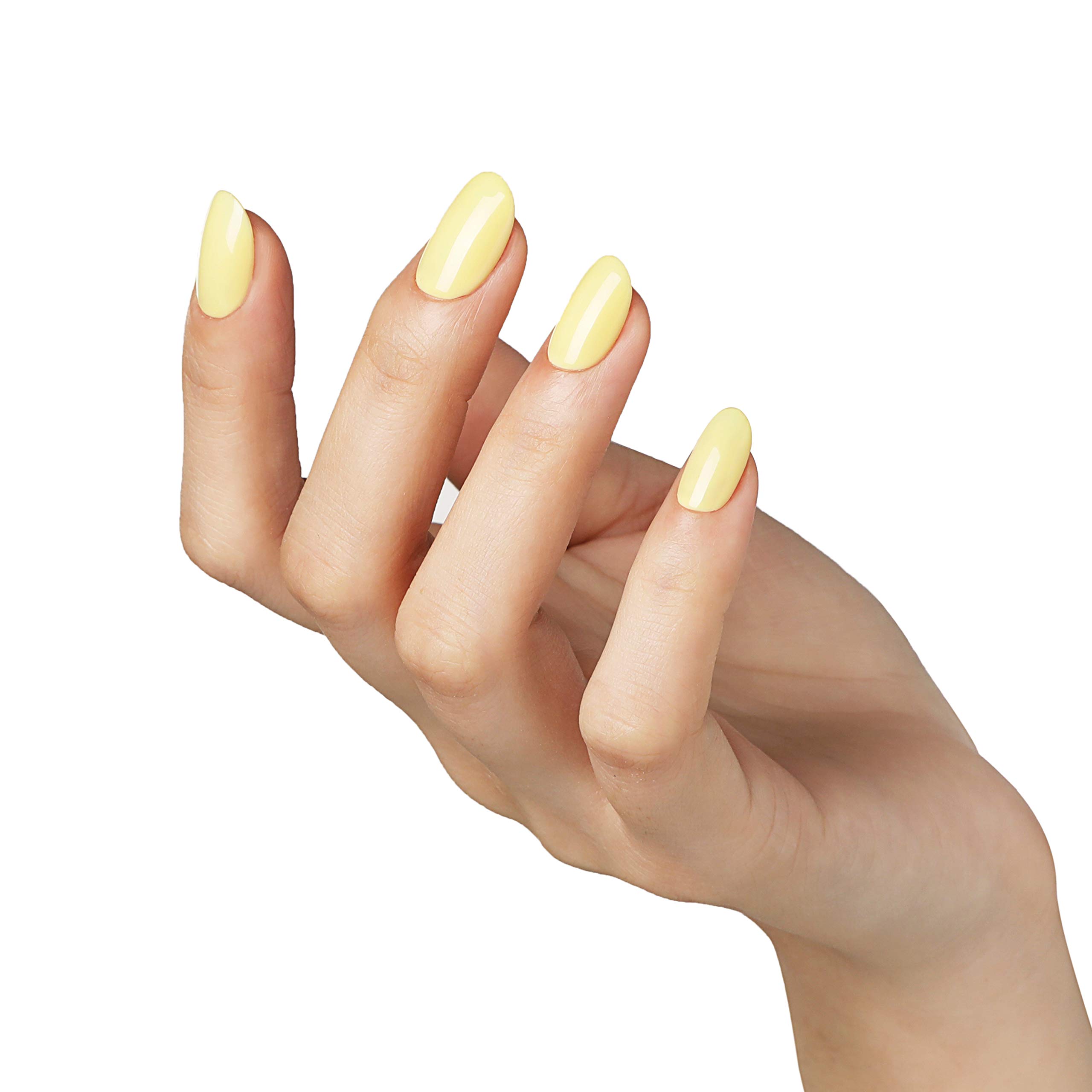 Bluesky Gel Nail Polish, Lemon Yellow CS12, Long Lasting, Chip Resistant, 10 ml (Requires Drying Under UV LED Lamp) — view 3