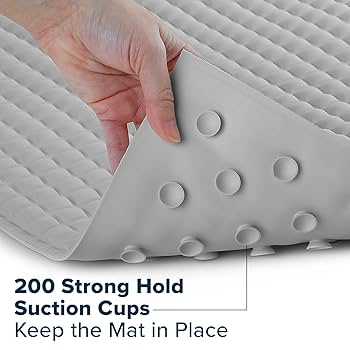 【新品・未使用】Smart Bath Mat Amazon.com: SlipX Solutions Extra Comfort Bathtub Mat