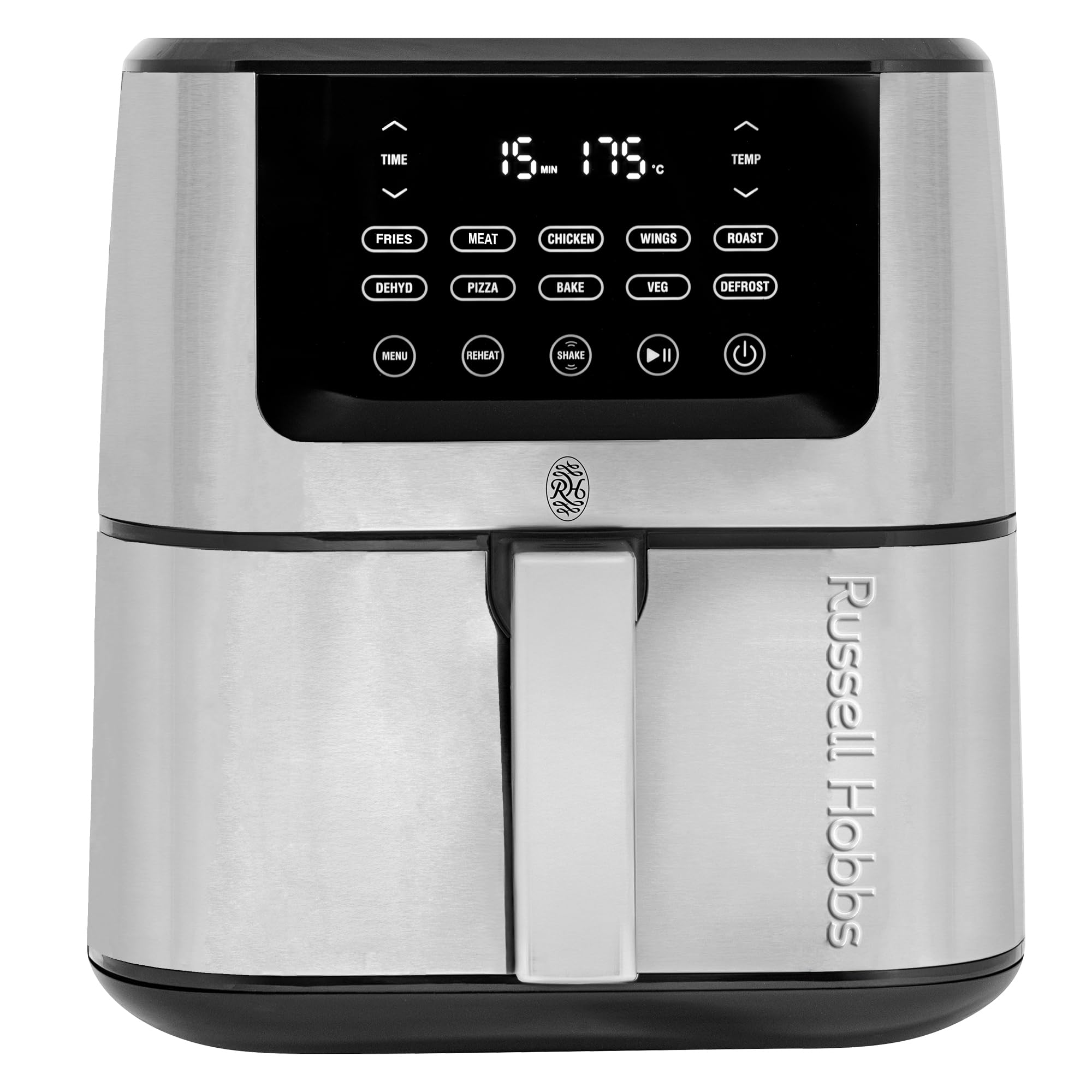 Russell Hobbs Nexus Digital Air Fryer, 7.5 Liter Capacity, Silver