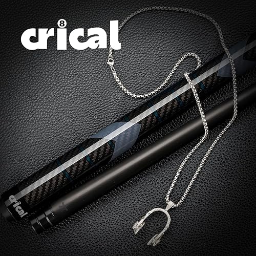 Miniatura 9 de CRICAL Carbon Fiber Pool Cue Stick 58" Billiard Cue Sticks Professional Low Deflection Pool Sticks with 38 * 8 Pin Joint and 12.5mm Tip