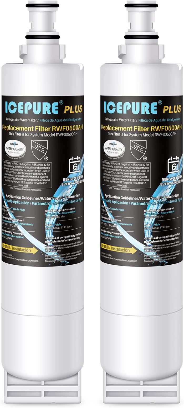 Refresh NSF53 Replacement Refrigerator Water Filter