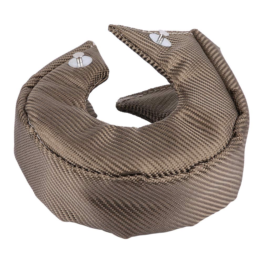 Coperta Turbo, Scudo Termico Termico Turbo con Molle di Fissaggio, Involucro Turbocompressore per Turbocompressore T3 GT25 GT28 GT30 GT32 GT42 T4 (T3 T3)
