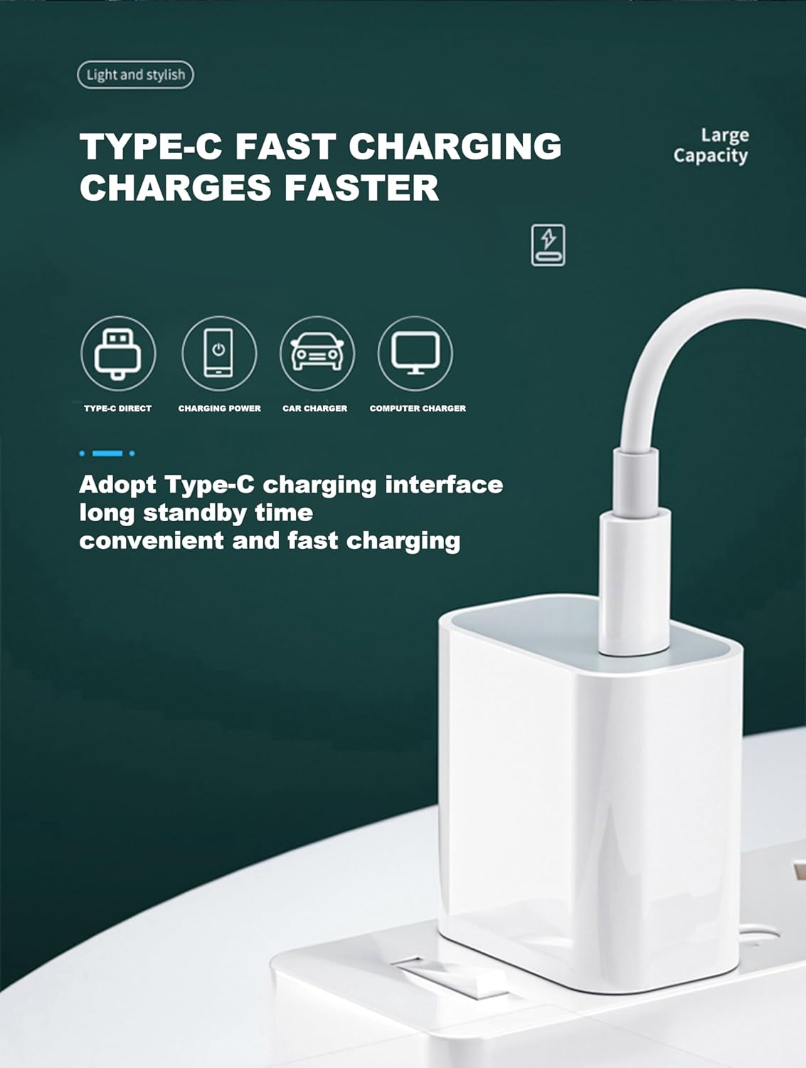 Type-C fast charging setup for G600