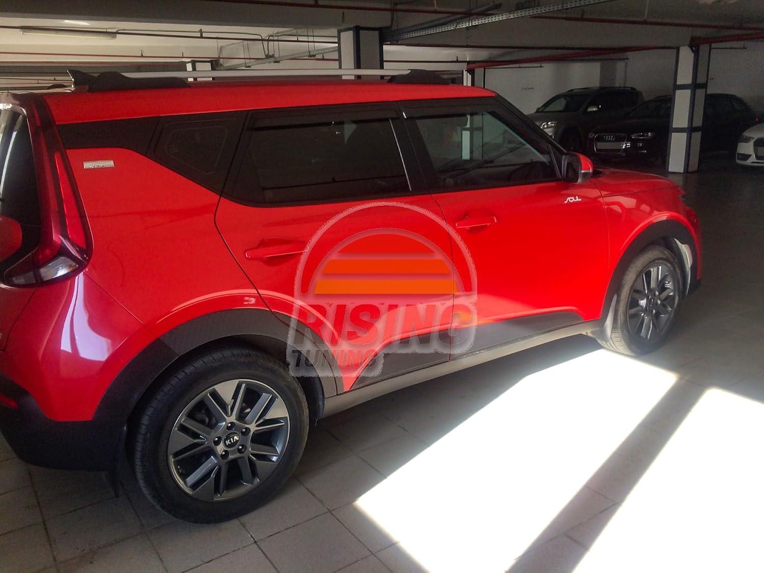 RisingTuning Fender Flares for Kia Soul 3-rd Gen SK3, Years from 2018 to Present, Wheel Arch Covers Kit