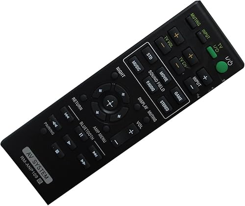 Mando a distancia para Sony HT-CT370 SA-CT770 SA-CT370 RM-ANP105-149224811 HT-CT660 SA-CT660 Barra de sonido Sistema de cine en casa Mando a distancia para Sony HT-CT370 SA-CT770 SA-CT370 RM-ANP105-149224811 HT-CT660 SA-CT660 Barra de sonido Sistema de cine en casa