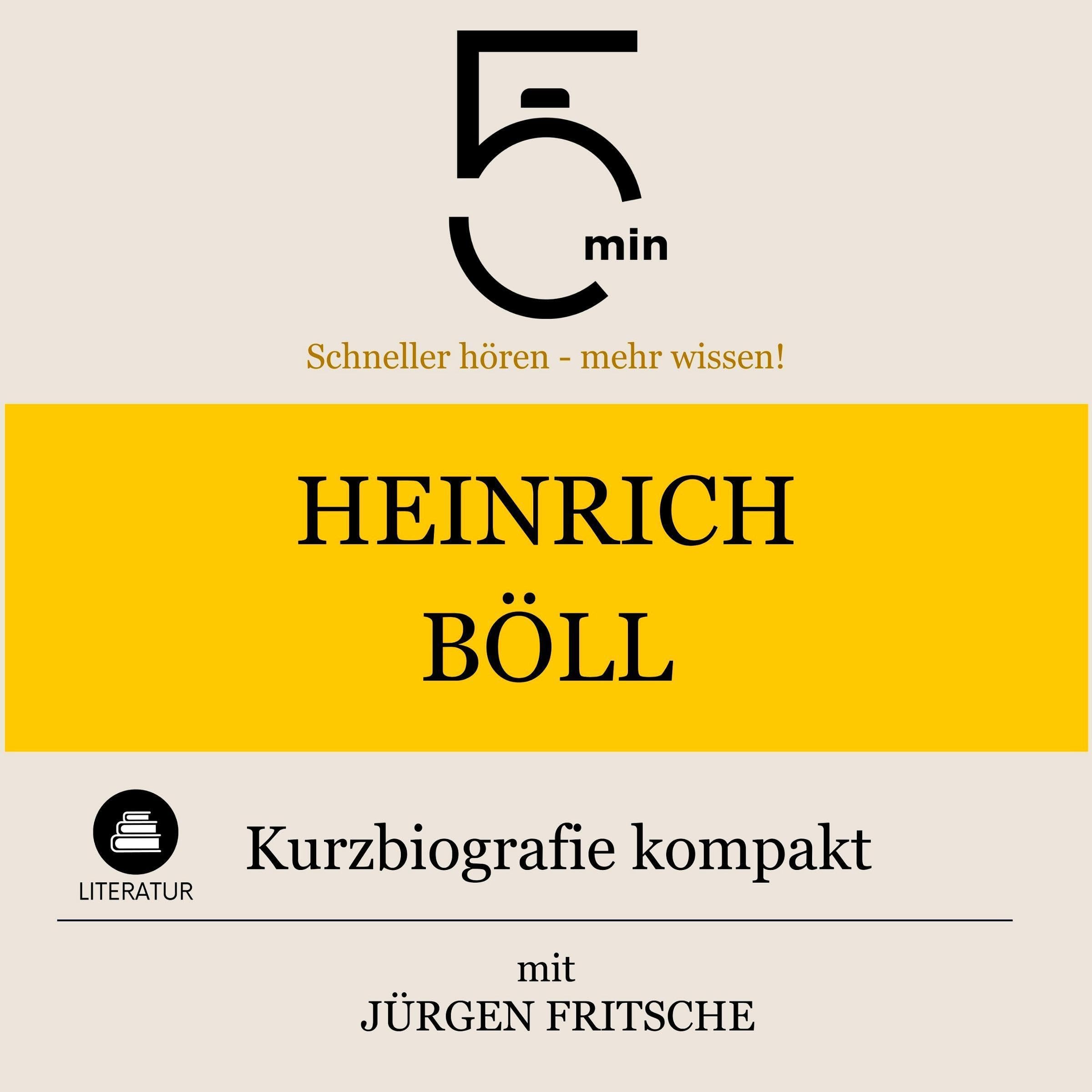 Cover art for Heinrich Böll - Kurzbiografie kompakt